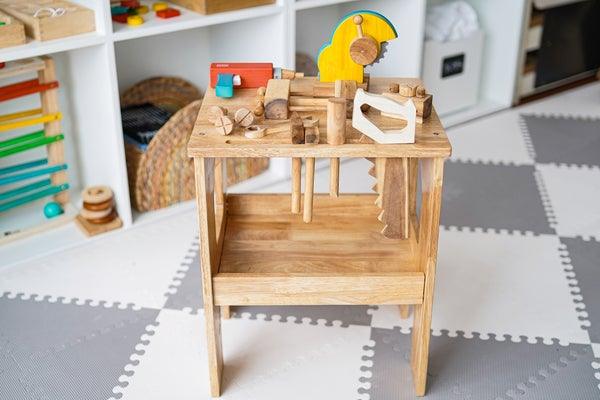 Qtoys Wooden Work Bench 451 | The Nest Attachment Parenting Hub