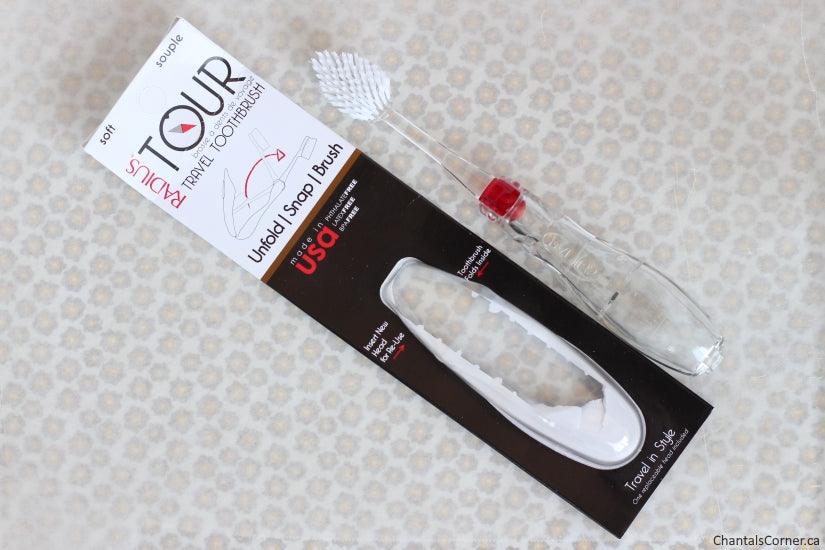 Radius Tour Travel Brush w/ Replaceable Head | The Nest Attachment Parenting Hub