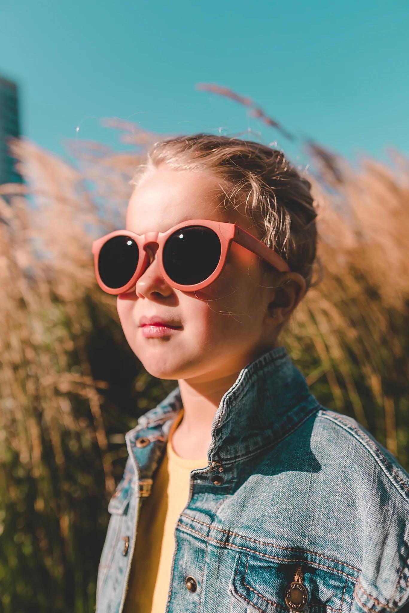 Real Shades Kids Chill Sunglasses - Round Matte 4-7yo | The Nest Attachment Parenting Hub