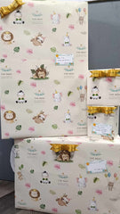 The Nest APH Animal Parade Gift Wrap