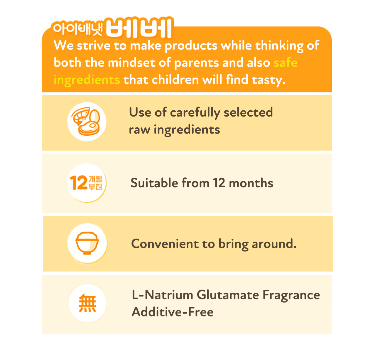 Ivenet Mild Rice Bowl Sauce 12m+ | The Nest Attachment Parenting Hub