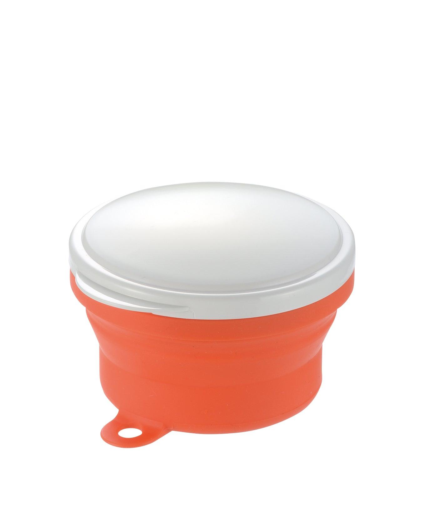 Richell Collapsible Bowl with Spoons 5m+ | The Nest Attachment Parenting Hub