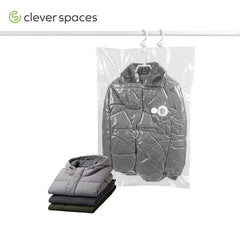 Clever Spaces Hanging Vacuum Storage Bags 2pc CS0095