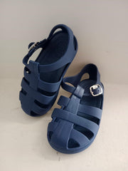 Roman Jelly Sandals Navy | The Nest Attachment Parenting Hub