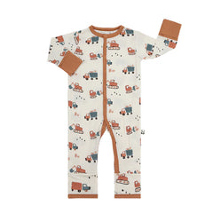 Bamberry Baby Romper - Trucks