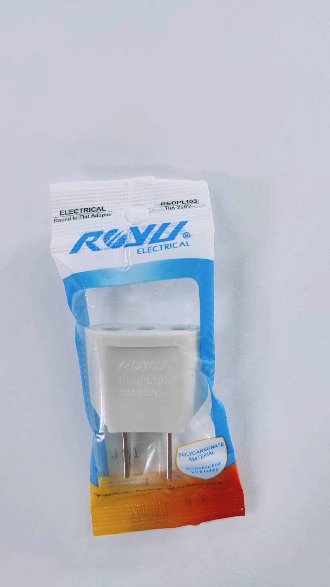 Royu Electrical Round to Flat Adapters | The Nest Attachment Parenting Hub