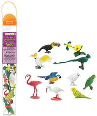 Safari Ltd Exotic Bird TOOB | The Nest Attachment Parenting Hub