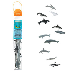 Safari Ltd Whales & Dolphins TOOB | The Nest Attachment Parenting Hub