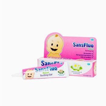 SansFluo Natural Teething Gel 10g | The Nest Attachment Parenting Hub