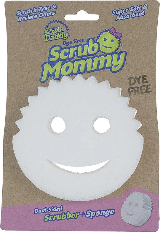 Scrub Daddy Scrub Mommy Dual-Sided Sponge and Scrubber - Dye Free | The Nest Attachment Parenting Hub
