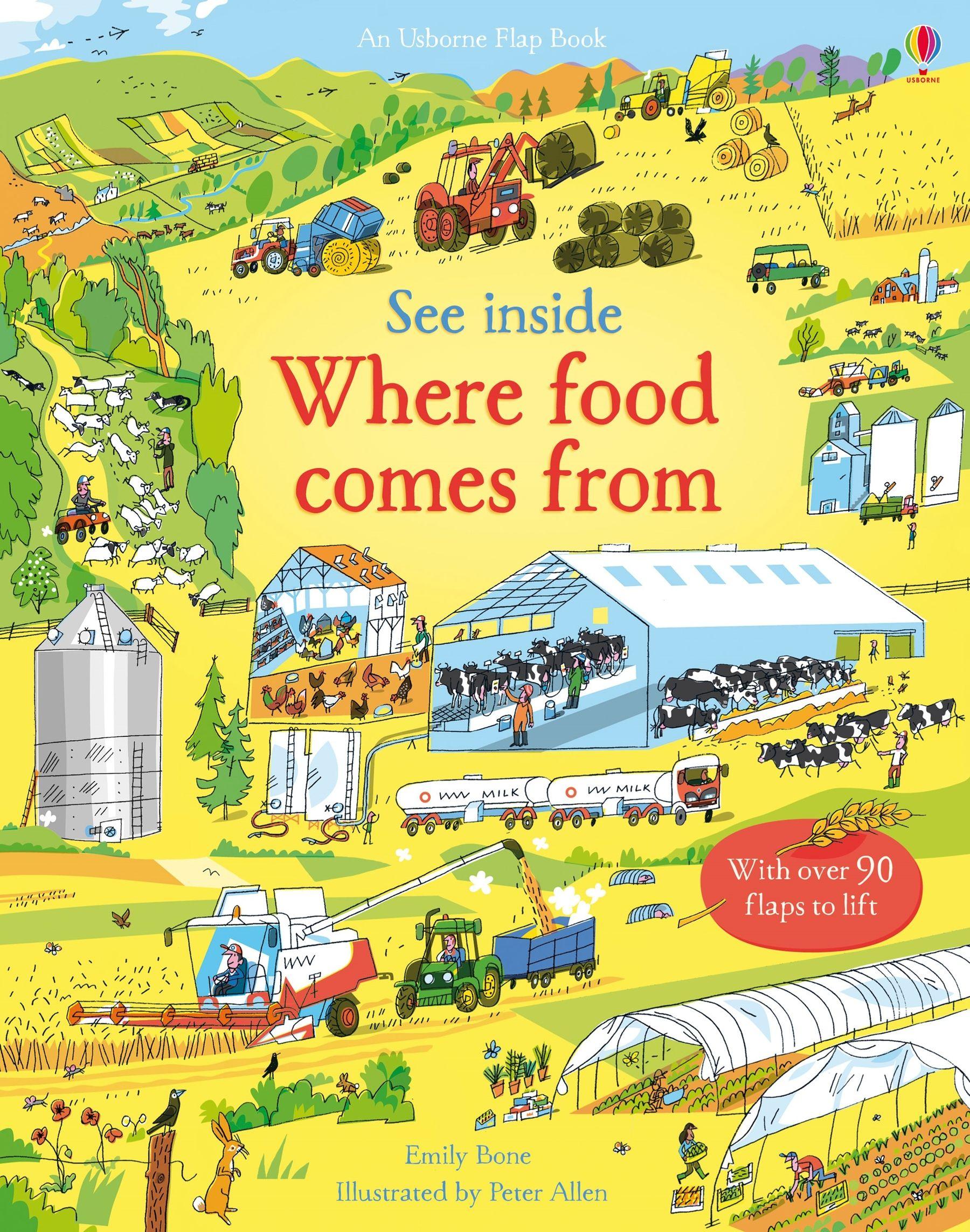 Usborne - See Inside Where Food Comes From | The Nest Attachment Parenting Hub