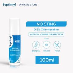 Septimyl Disinfectant Solution Aqueous Chlorhexidine 0,5% 100ml | The Nest Attachment Parenting Hub