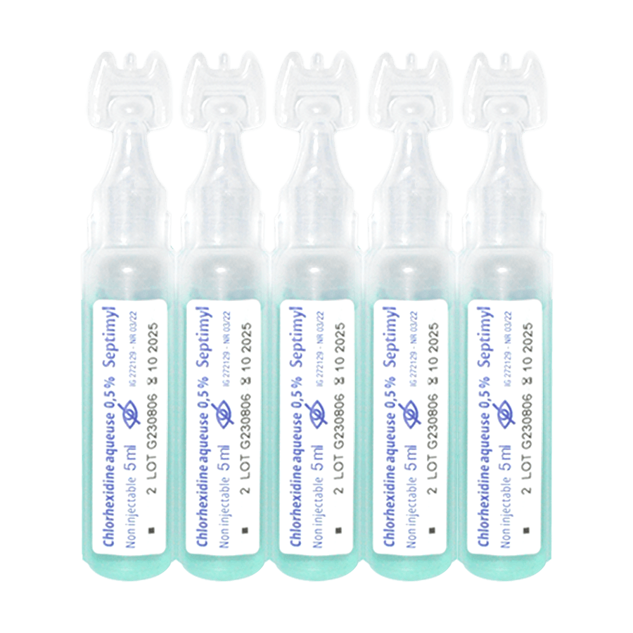 Septimyl Disinfectant Solution Aqueous Chlorhexidine 0,5% Unidose | The Nest Attachment Parenting Hub