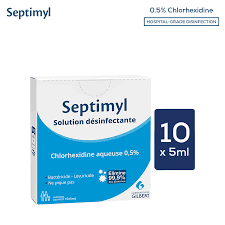 Septimyl Disinfectant Solution Aqueous Chlorhexidine 0,5% Unidose | The Nest Attachment Parenting Hub