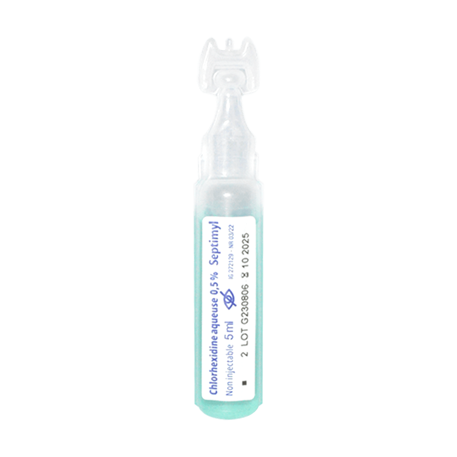 Septimyl Disinfectant Solution Aqueous Chlorhexidine 0,5% Unidose | The Nest Attachment Parenting Hub