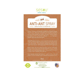 Sesou Nature Source Anti Ant Spray 500ml | The Nest Attachment Parenting Hub