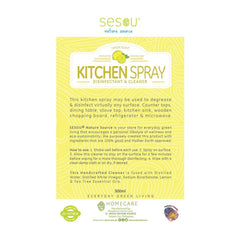 Sesou Nature Source Kitchen Spray Disinfectant And Cleaner Lemon Scent 500ml | The Nest Attachment Parenting Hub