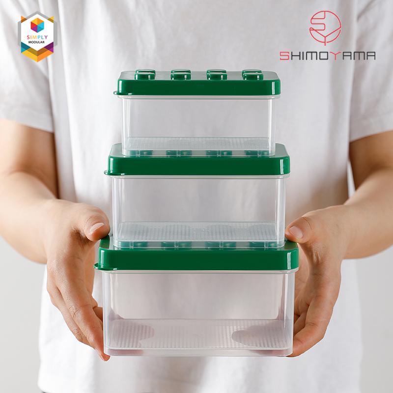 Shimoyama Lego Box Set of 3 Storage Cabinet Organizer | The Nest Attachment Parenting Hub