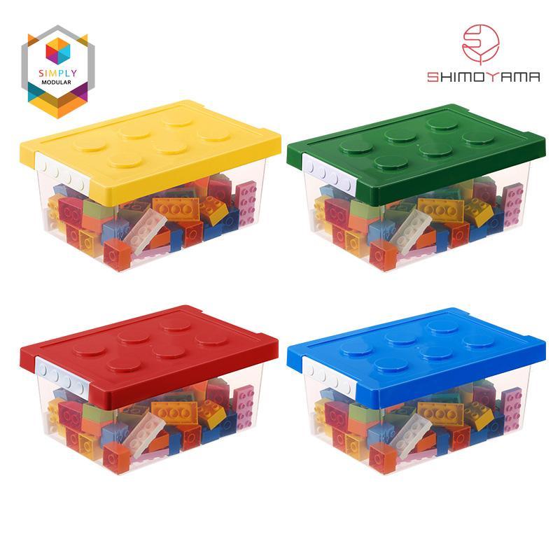 Shimoyama Lego Medium Toy Storage Box Cabinet Organizer | The Nest Attachment Parenting Hub