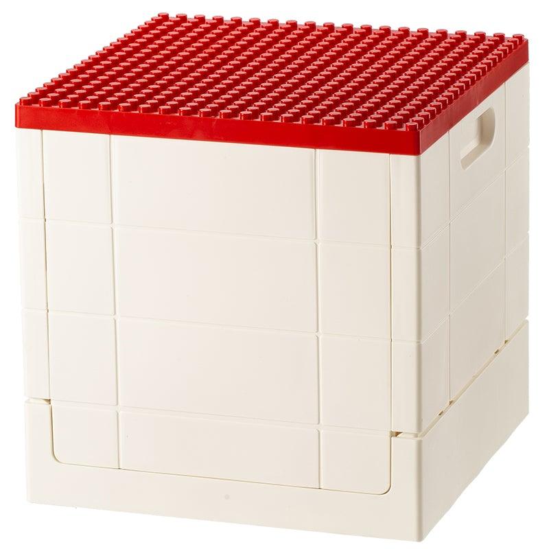 Shimoyama Toy Bricks Foldable Bin Organizer Storage Box w/ Lid | The Nest Attachment Parenting Hub