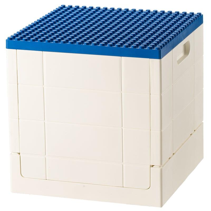 Shimoyama Toy Bricks Foldable Bin Organizer Storage Box w/ Lid | The Nest Attachment Parenting Hub