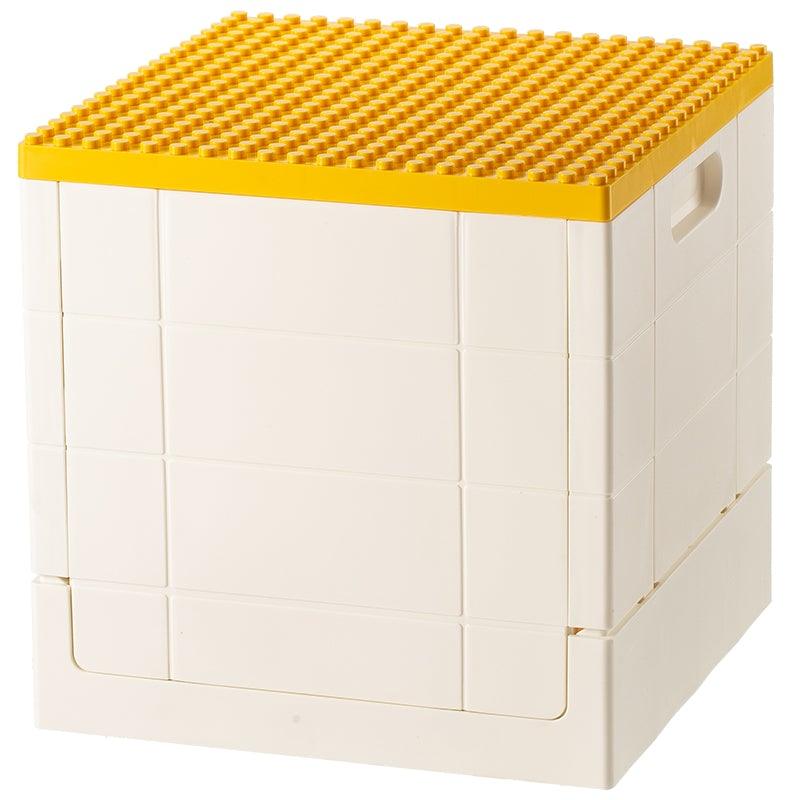 Shimoyama Toy Bricks Foldable Bin Organizer Storage Box w/ Lid | The Nest Attachment Parenting Hub