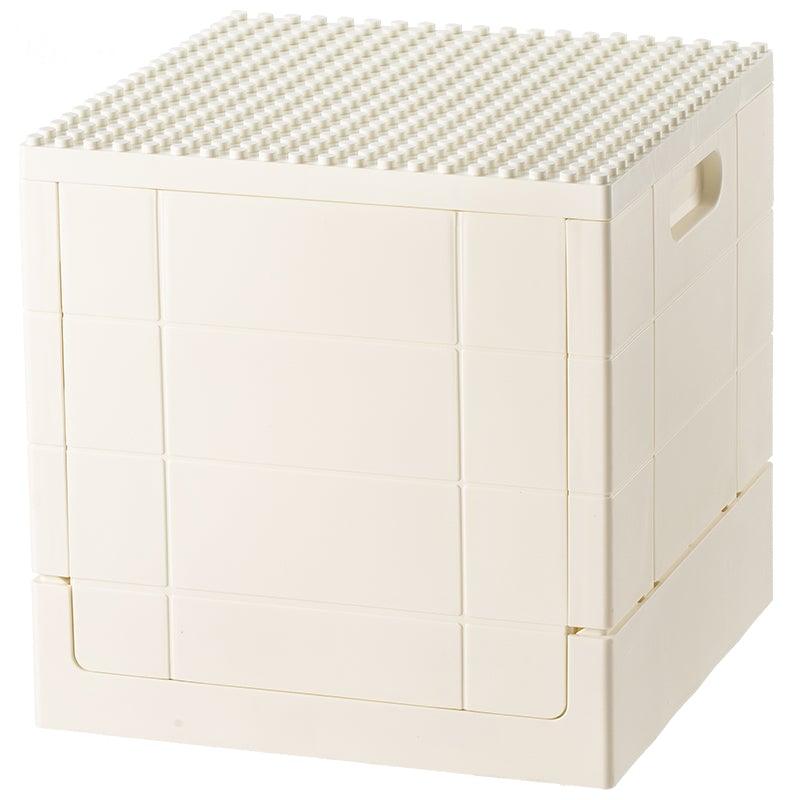 Shimoyama Toy Bricks Foldable Bin Organizer Storage Box w/ Lid | The Nest Attachment Parenting Hub