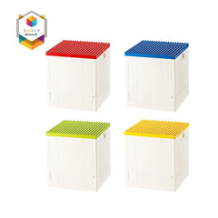 Shimoyama Toy Bricks Foldable Bin Organizer Storage Box w/ Lid | The Nest Attachment Parenting Hub