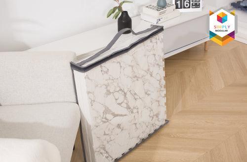 Simply Modular Puzzle Mat (6 Tiles) - Marble | The Nest Attachment Parenting Hub