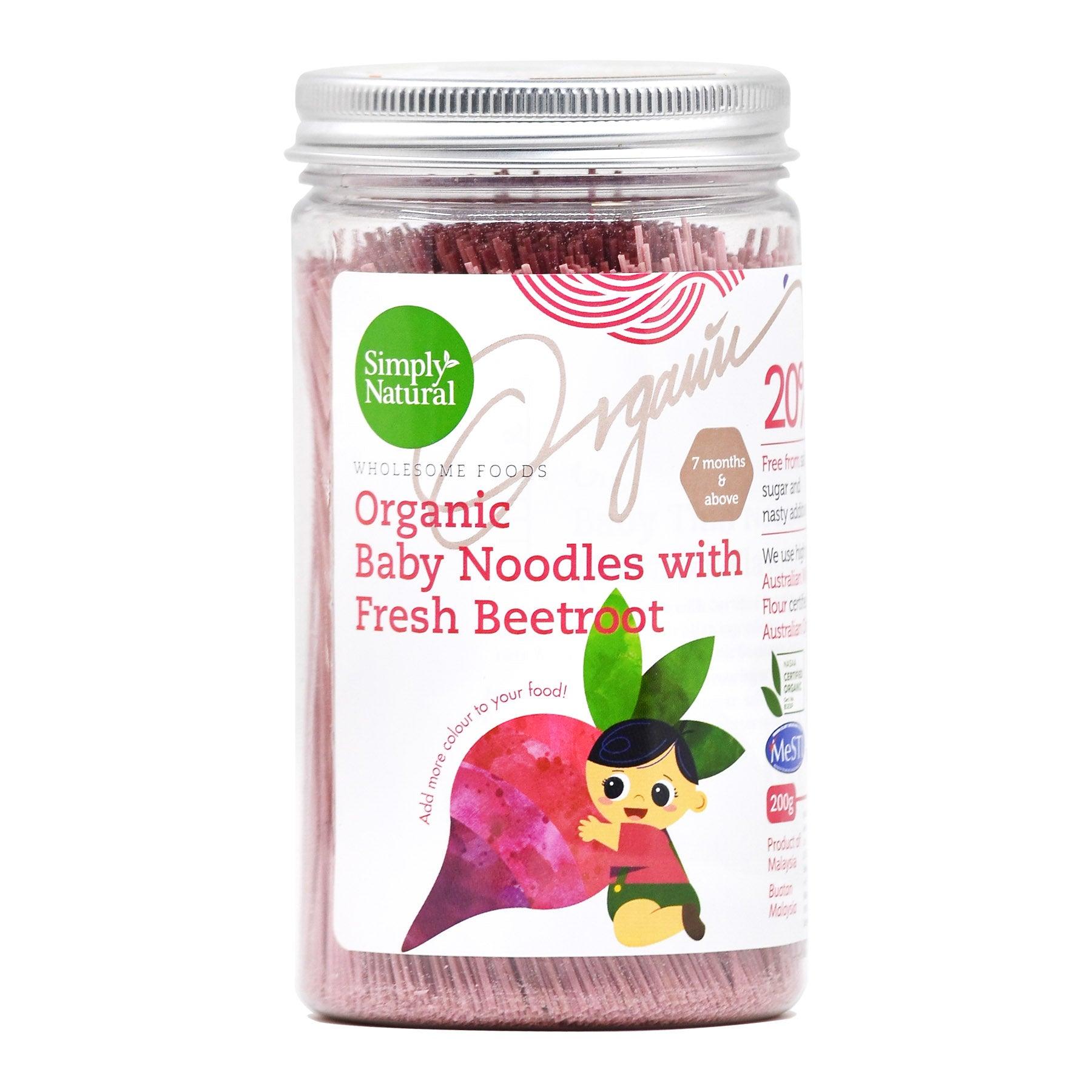 Simply Natural Organic Baby Noodles 7m+ | The Nest Attachment Parenting Hub