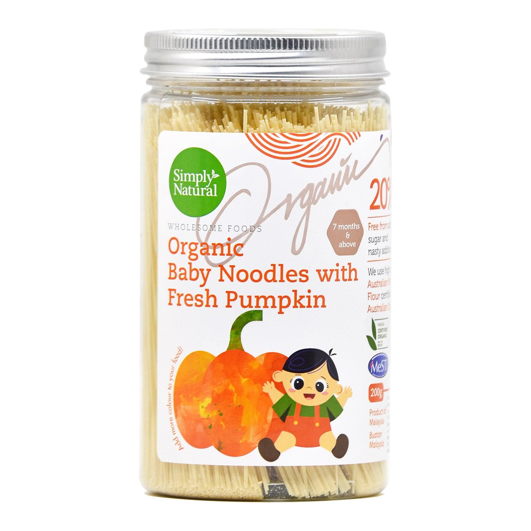 Simply Natural Organic Baby Noodles 7m+ | The Nest Attachment Parenting Hub