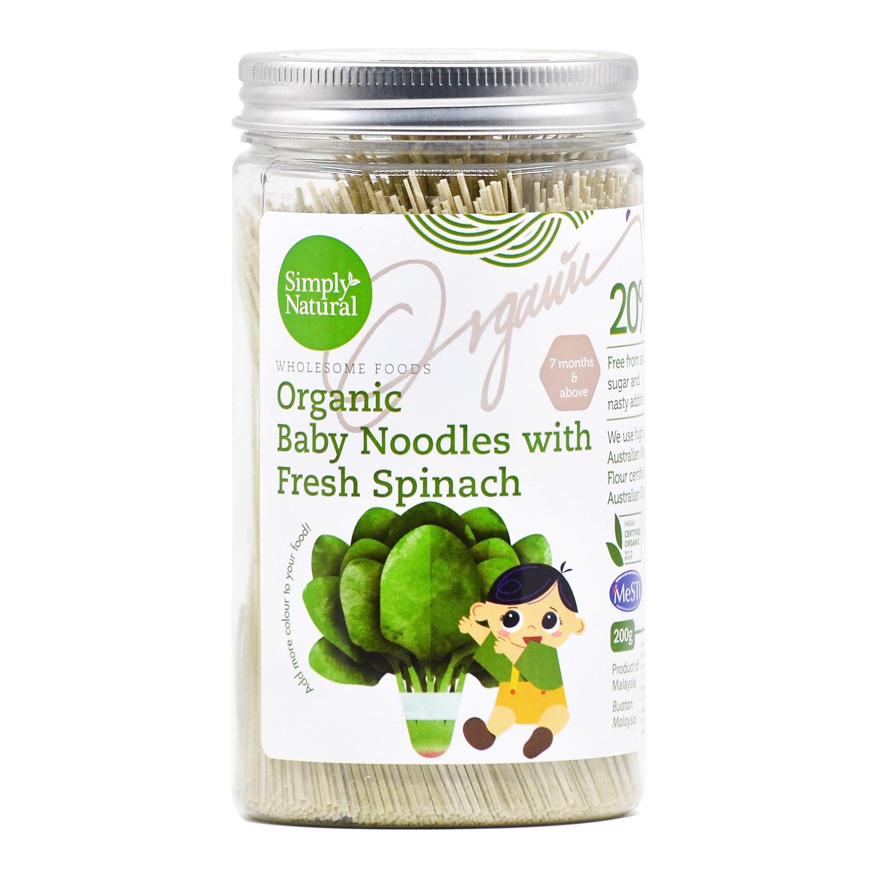 Simply Natural Organic Baby Noodles 7m+ | The Nest Attachment Parenting Hub