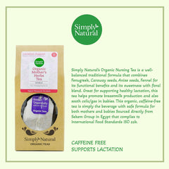 Simply Natural Organic Mother's Herbs Tea | The Nest Attachment Parenting Hub