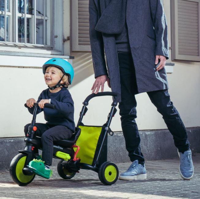SmarTrike STR3 6 in 1 Folding Trike Red | The Nest Attachment Parenting Hub
