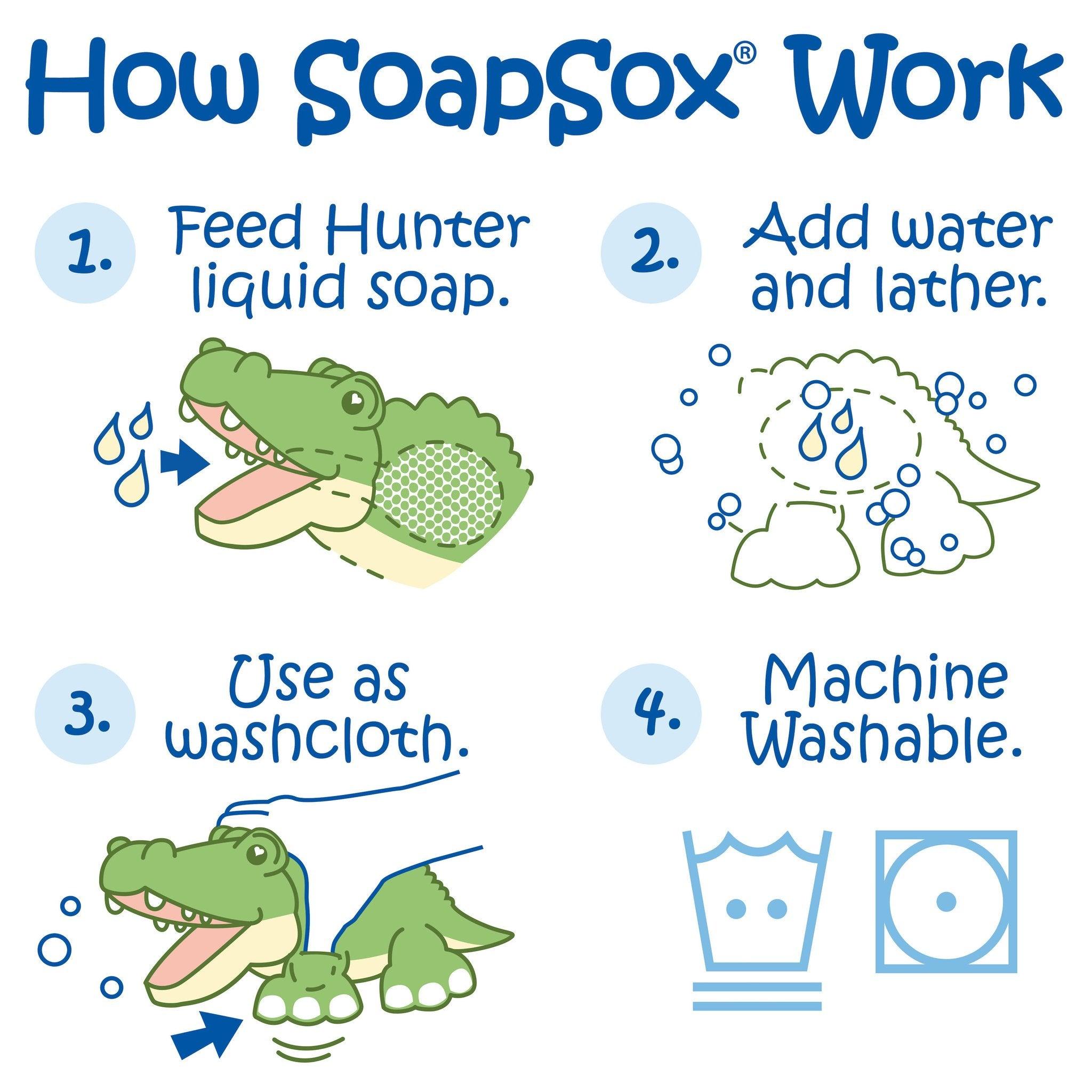 Soapsox Hunter the Gator | The Nest Attachment Parenting Hub