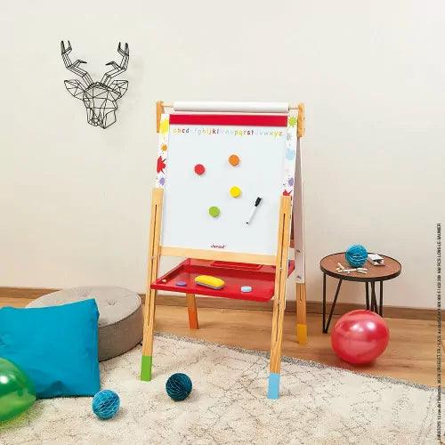 Janod Splash Adjustable Easel (J009611) | The Nest Attachment Parenting Hub