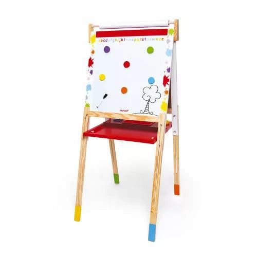 Janod Splash Adjustable Easel (J009611) | The Nest Attachment Parenting Hub