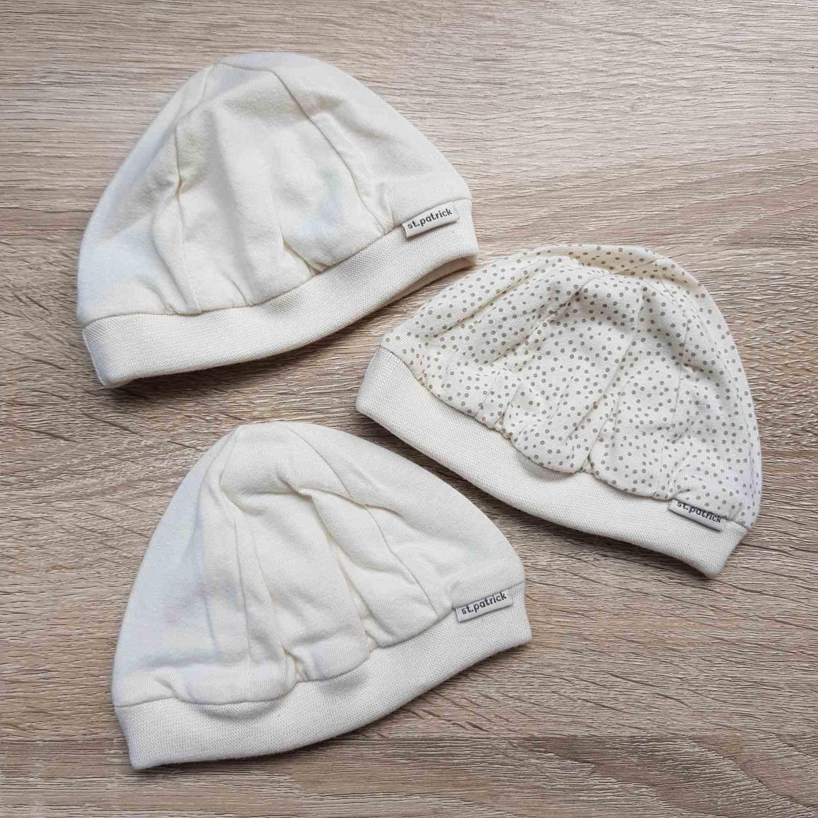 St. Patrick Organic Beanie Plain/Polka 3's | The Nest Attachment Parenting Hub