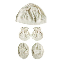 St. Patrick Organic Mittens, Beanie, Booties Set | The Nest Attachment Parenting Hub
