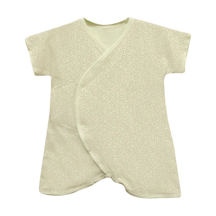 St. Patrick Organic T-Shirt Midcalf Romper Polka | The Nest Attachment Parenting Hub