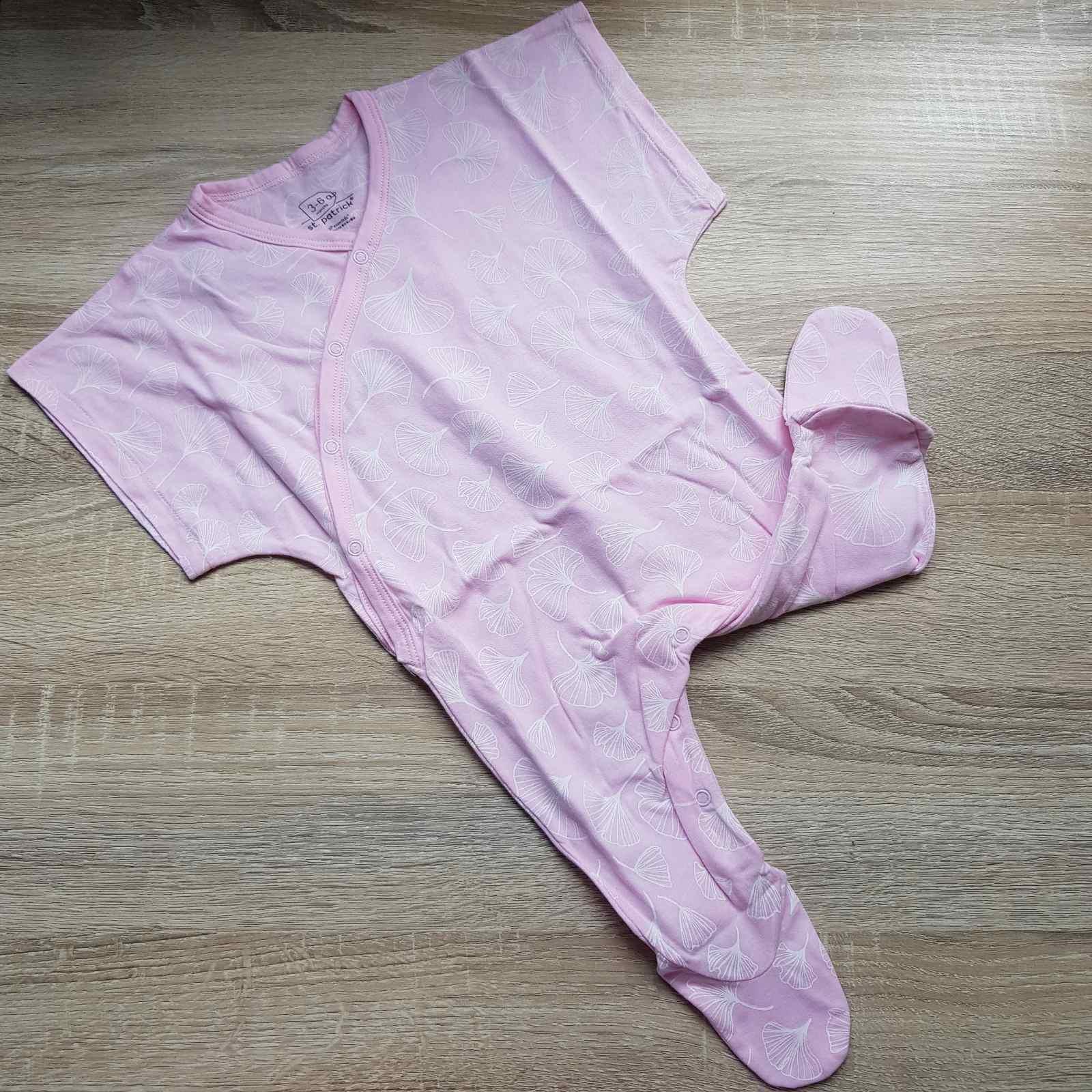 St. Patrick Woodlands Sakura Sleepsuit Pink | The Nest Attachment Parenting Hub