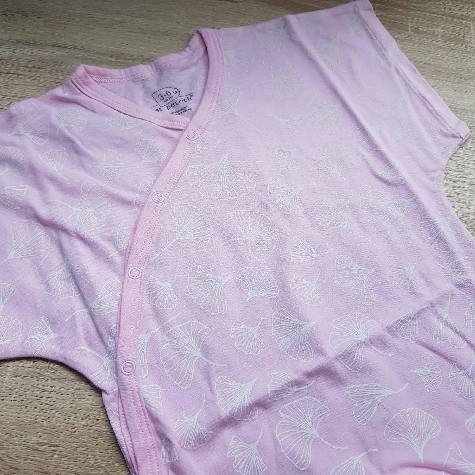 St. Patrick Woodlands Sakura Sleepsuit Pink | The Nest Attachment Parenting Hub