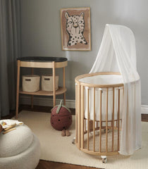 Stokke Sleepi Canopy White V3 | The Nest Attachment Parenting Hub