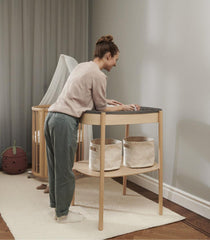 Stokke Sleepi Changing Table Shelf Basket | The Nest Attachment Parenting Hub
