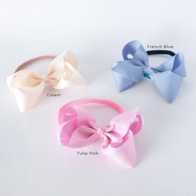 Style Me Little Big Bold Bow Headband SS 2019 | One Sized Elastic | The Nest Attachment Parenting Hub