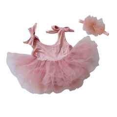 Style Me Little Le Ballerine Bébé Dress and Hairpiece Set – Crystal Pink | The Nest Attachment Parenting Hub
