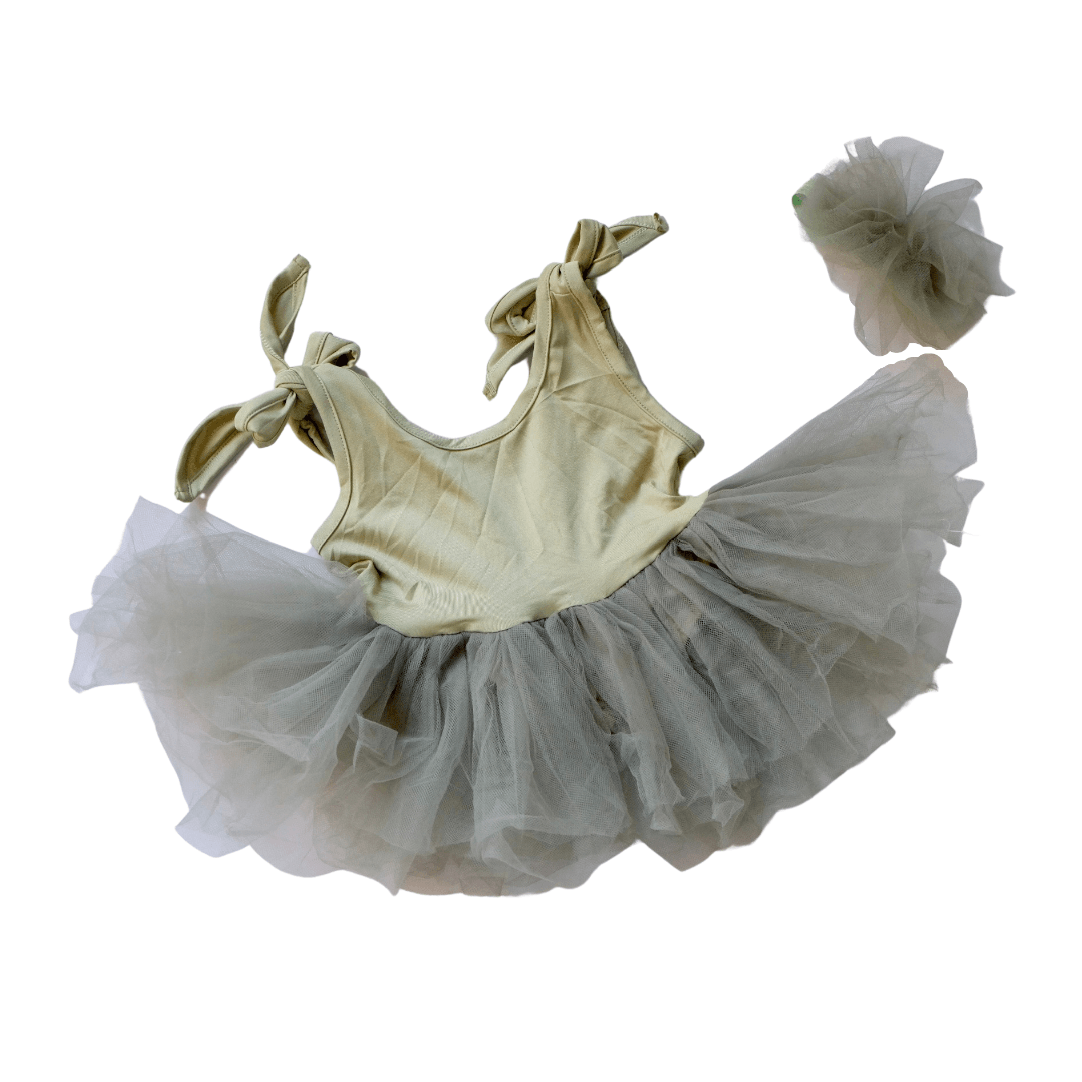 Style Me Little Le Ballerine Bébé Dress and Hairpiece Set – Sage Green | The Nest Attachment Parenting Hub