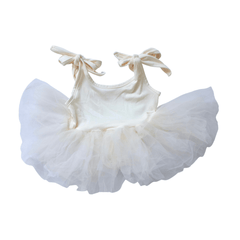 Style Me Little Le Ballerine Bébé Dress and Hairpiece Set – Silk Ivory | The Nest Attachment Parenting Hub