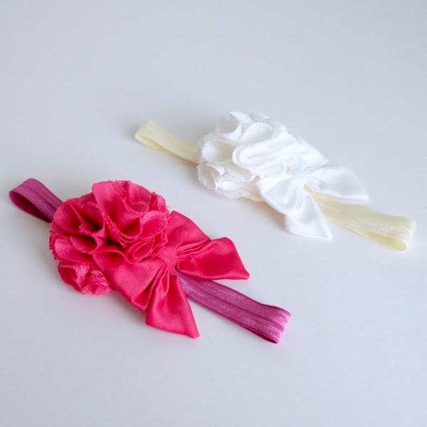 Style Me Little Rosy and Satin Bow Elastic 3-6 Months | The Nest Attachment Parenting Hub