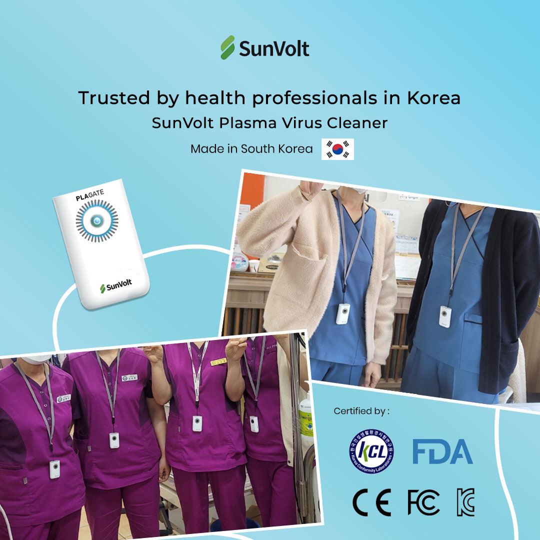 Sunvolt Plagate Portable Plasma Virus Cleaner | The Nest Attachment Parenting Hub